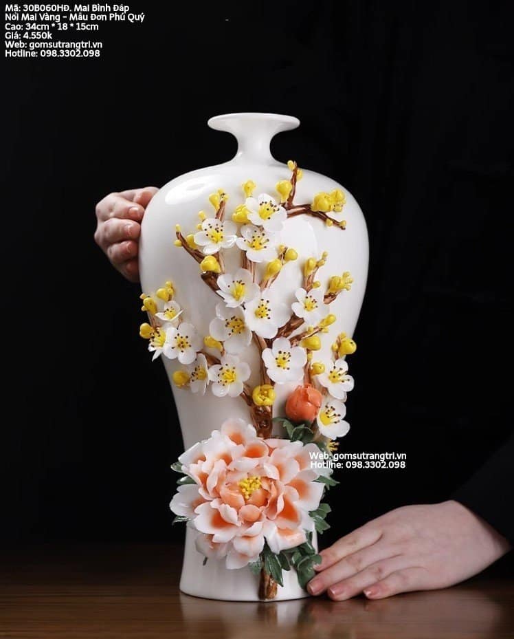 MAI BÌNH ĐẮP NỔI MAI VÀNG - MẤU ĐƠN PHÚ